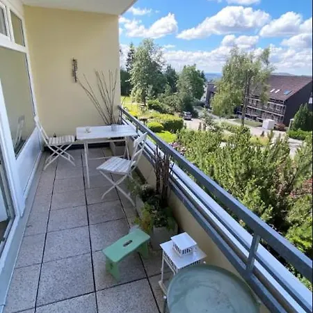 Mit Balkon, Schoene Aussicht Auf Den Harzer Wald